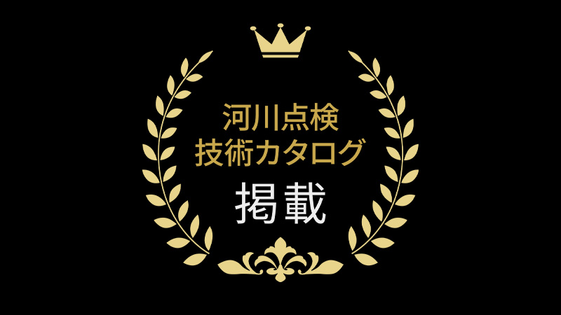 河川点検技術カタログのイメージ